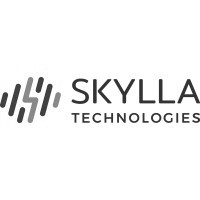 Skylla Technologies black and white