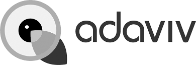 AdaViv logo black and white