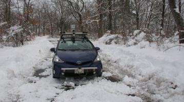 Snow self-driving